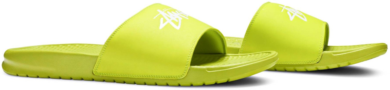 Stüssy x Nike Benassi '亮綠仙人掌' CW2787-300 Cheap Stüssy x Nike Benassi '亮綠仙人掌' CW2787-300