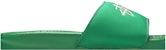 Stüssy x Nike Benassi 'Pine Green' Sandal Hijau Peju DC5239-300