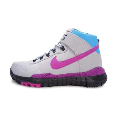 Stüssy Nike Dunk High OMS PRM 'Grey Rave Pink'