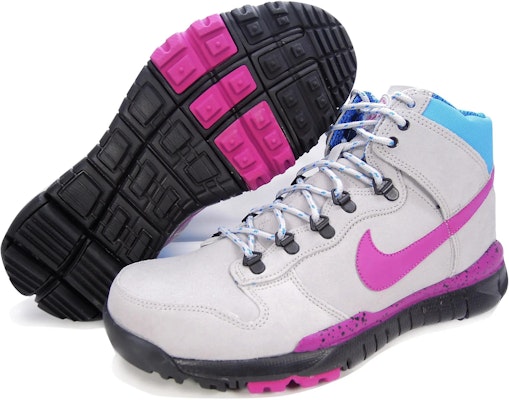 Stüssy x Nike Dunk High OMS Premium 'Abu-abu Rave Pink' 576611-064 Shop Stüssy x Nike Dunk High OMS Premium 'Abu-abu Rave Pink' 576611-064