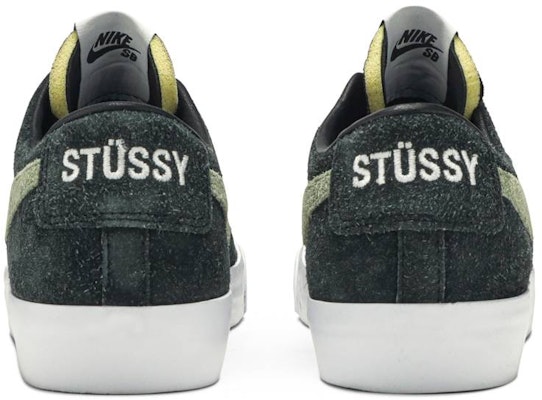 Stüssy x Nike SB Blazer Low 'Palm Green' BQ6449-001 Details for Stüssy x Nike SB Blazer Low 'Palm Green' BQ6449-001