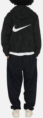 Stüssy x Nike Striped Wool Jacket 'Black' (Asia Sizing) Purchase Stüssy x Nike Striped Wool Jacket 'Black' (Asia Sizing)