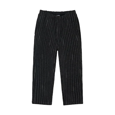 Stüssy Striped Wool Pants 'Black' (Asia Sizing)