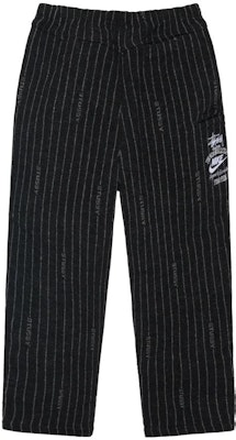 Stüssy x Nike Striped Wool Pants 'Black' (Asia Sizing) Order Stüssy x Nike Striped Wool Pants 'Black' (Asia Sizing)