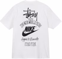 Stüssy x Nike The Wide World Tribe T-Shirt 'White' (Asia Sizing) Stüssy x Nike The Wide World Tribe T-Shirt 'White' (Asia Sizing)