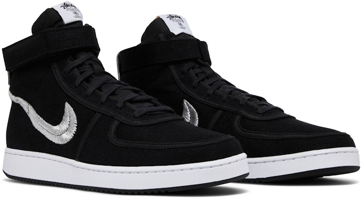 Stüssy x Nike Vandal High 'Black' DX5425-001 Cheap Stüssy x Nike Vandal High 'Black' DX5425-001
