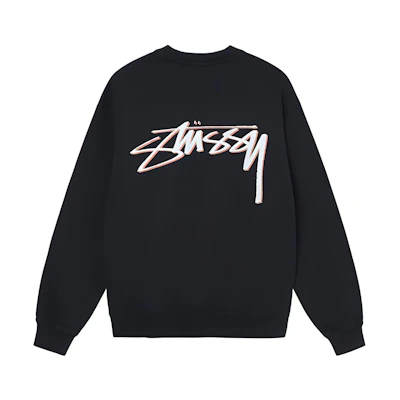 Stüssy OUR LEGACY FW21 Drop Shadow Crewneck Sweatshirt with Tai Chi Logo 3913745