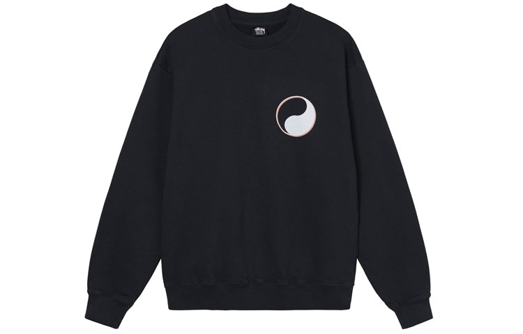 Stüssy OUR LEGACY FW21 Drop Shadow Crewneck Sweatshirt with Tai Chi Logo 3913745 圖 5