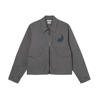 Stüssy Our Legacy Pararescue Jacket Loose Nylon Jacket Gray Taiji Logo MS211PJMB