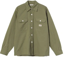 Stüssy x Our Legacy Solid Pocket Button-Up Vintage Long Sleeve Shirt Unisex Stussy-SS21-481 Stüssy x Our Legacy Solid Pocket Button-Up Vintage Long Sleeve Shirt Unisex Stussy-SS21-481