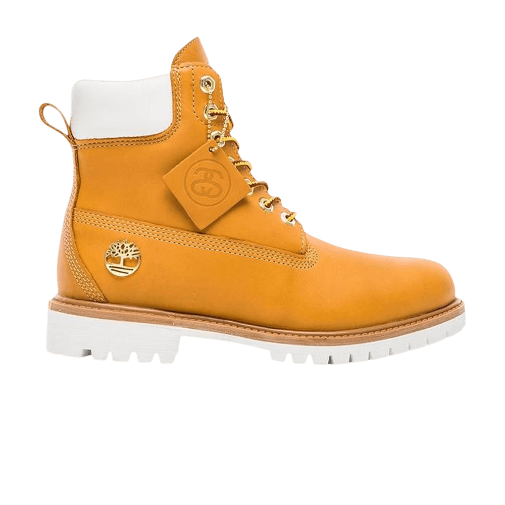 Buy Stüssy x Timberland 6寸靴 '麦色白' 6236A
