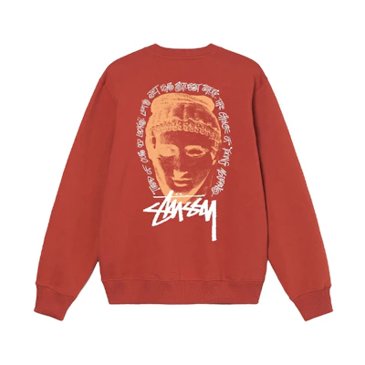 Stüssy Young Crewneck Logo Retro American Cotton Casual Sweatshirt 1914753