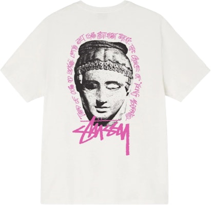 Stüssy Young Moderens Pig. Dyed Tee Natural Order Stüssy Young Moderens Pig. Dyed Tee Natural