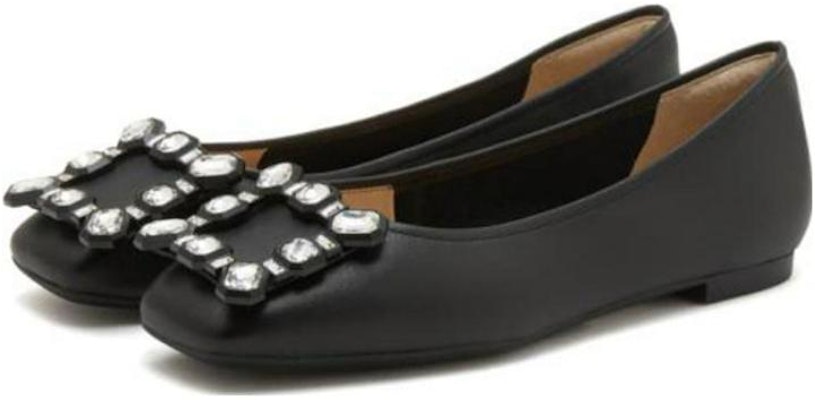 Staccato Leather Commuter Square Toe Slip-On Flats 'Women's Edition' 9UR39AQ3 Details for Staccato Leather Commuter Square Toe Slip-On Flats 'Women's Edition' 9UR39AQ3