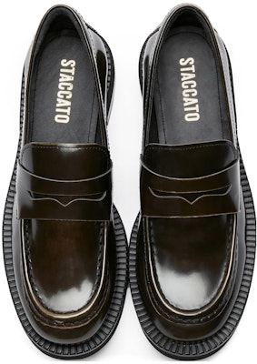 Staccato 英伦风皮革乐福鞋 EOQ02CA3 4