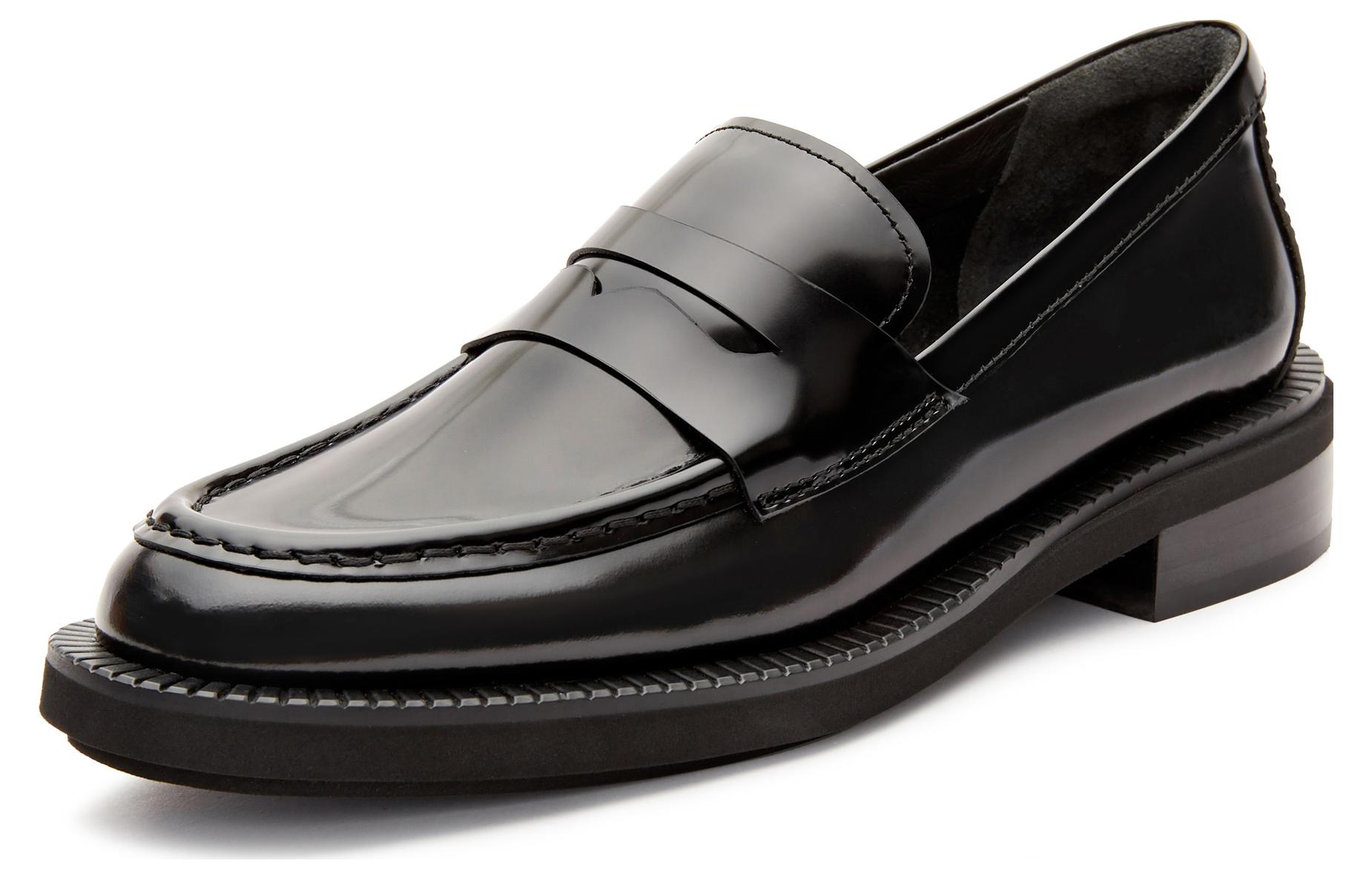 Sizing Staccato 英伦风皮革乐福鞋 EOQ02CA3