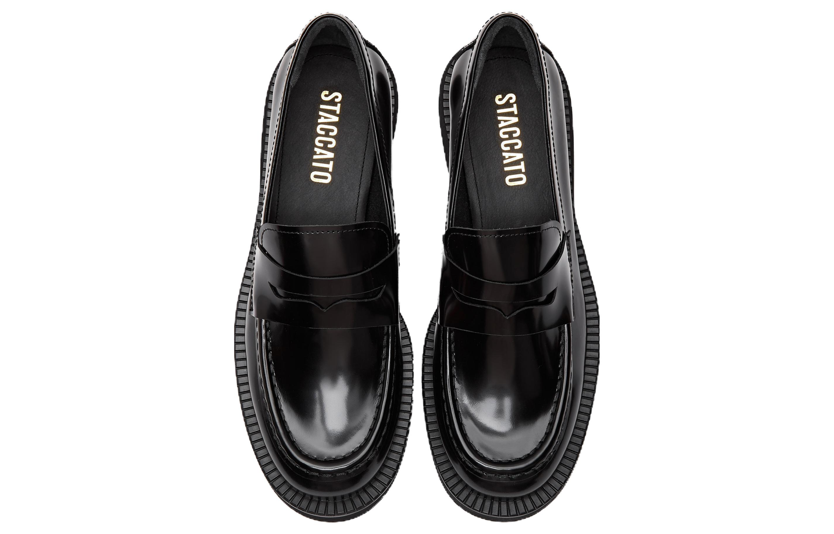 Cheap Staccato 英伦风皮革乐福鞋 EOQ02CA3