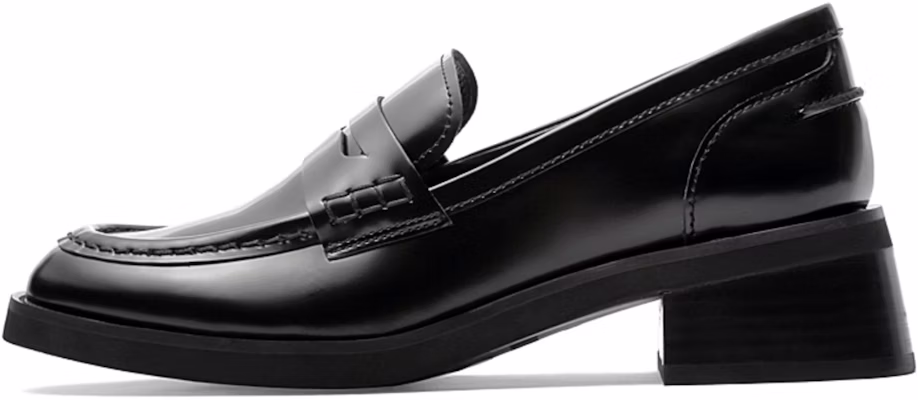 斯加圖staccato 頭層牛皮 圓頭套足百搭 樂福鞋 5cm 男女款 曜石黑 Buy 斯加圖staccato 頭層牛皮 圓頭套足百搭 樂福鞋 5cm 男女款 曜石黑