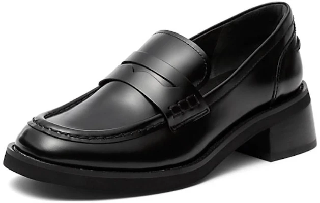 斯加圖staccato 頭層牛皮 圓頭套足百搭 樂福鞋 5cm 男女款 曜石黑 Order 斯加圖staccato 頭層牛皮 圓頭套足百搭 樂福鞋 5cm 男女款 曜石黑