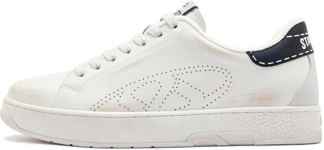 頭層牛皮 元氣少年做舊運動休閒 低幫 板鞋 男款 清爽白 Buy 頭層牛皮 元氣少年做舊運動休閒 低幫 板鞋 男款 清爽白