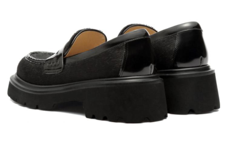 Lookbook Staccato Retro Chunky Slip-On Loafers '5.5cm Unisex Essential Black' H8335CA3