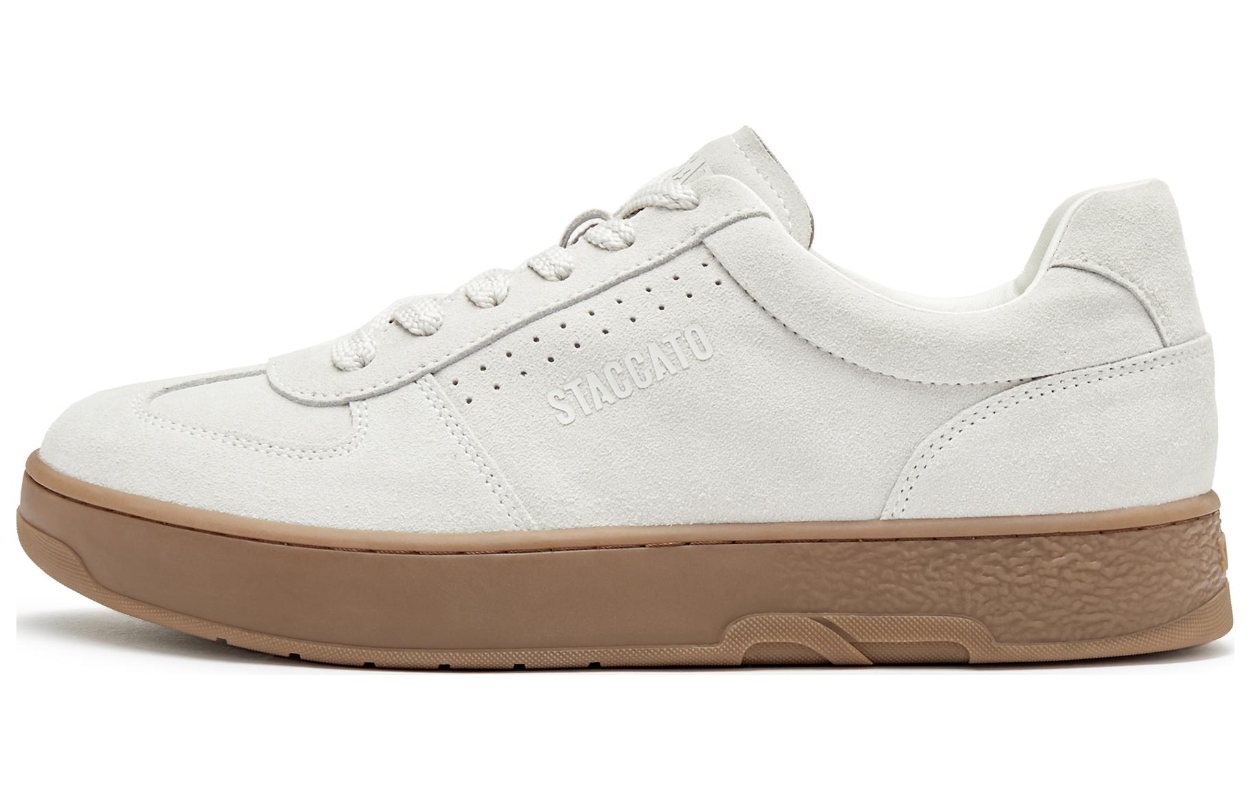 Staccato Retro Low-Top 'White Leather' E2A24CM3