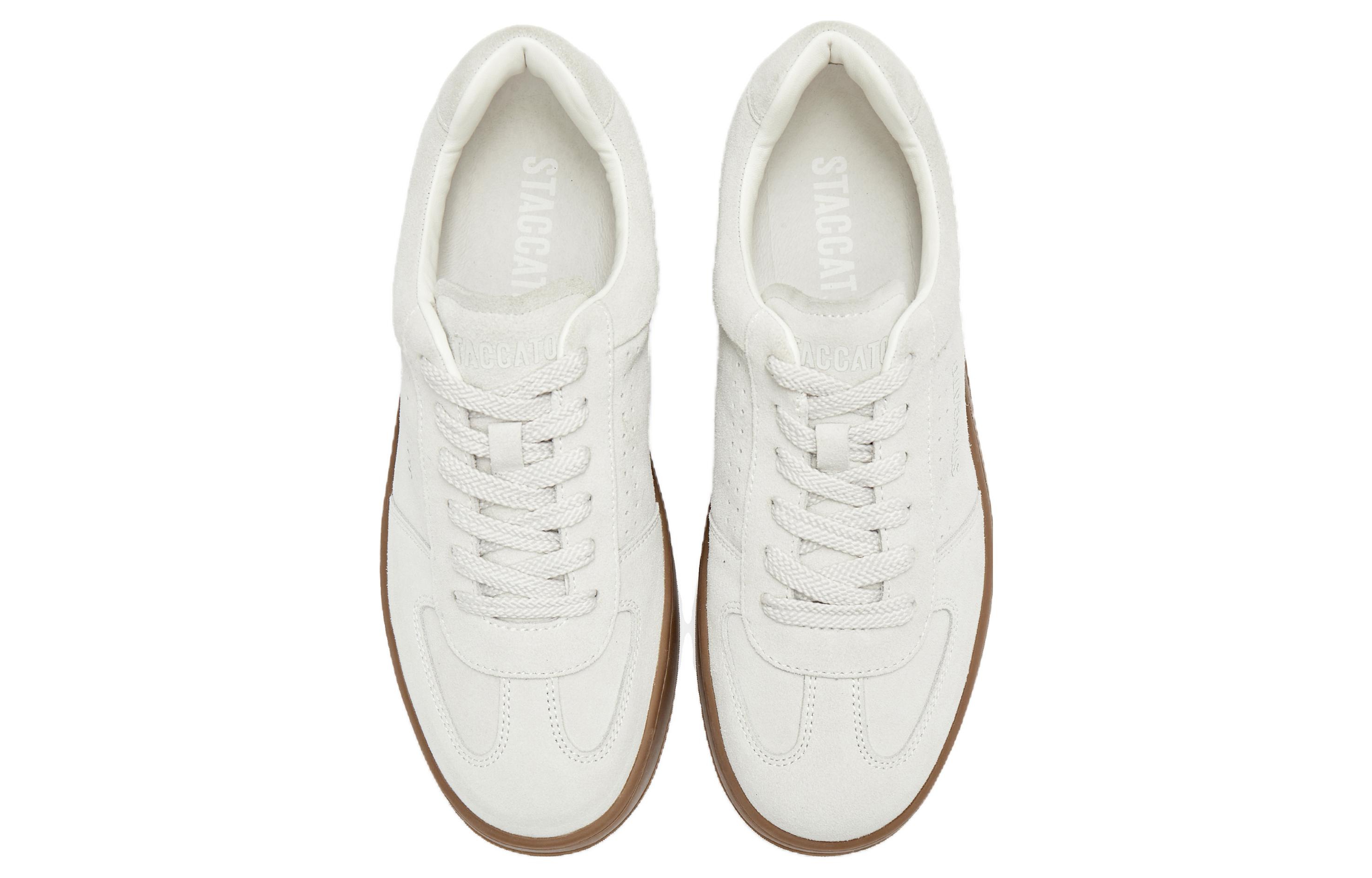 Lookbook Staccato Retro Low-Top 'White Leather' E2A24CM3