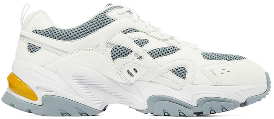 STAMINA x Skechers 聯名款 機甲鞋二代 機能風 復古耐磨增高 低筒老爹鞋 白灰色 Order STAMINA x Skechers 聯名款 機甲鞋二代 機能風 復古耐磨增高 低筒老爹鞋 白灰色