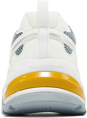 STAMINA x Skechers 聯名款 機甲鞋二代 機能風 復古耐磨增高 低筒老爹鞋 白灰色 Purchase STAMINA x Skechers 聯名款 機甲鞋二代 機能風 復古耐磨增高 低筒老爹鞋 白灰色