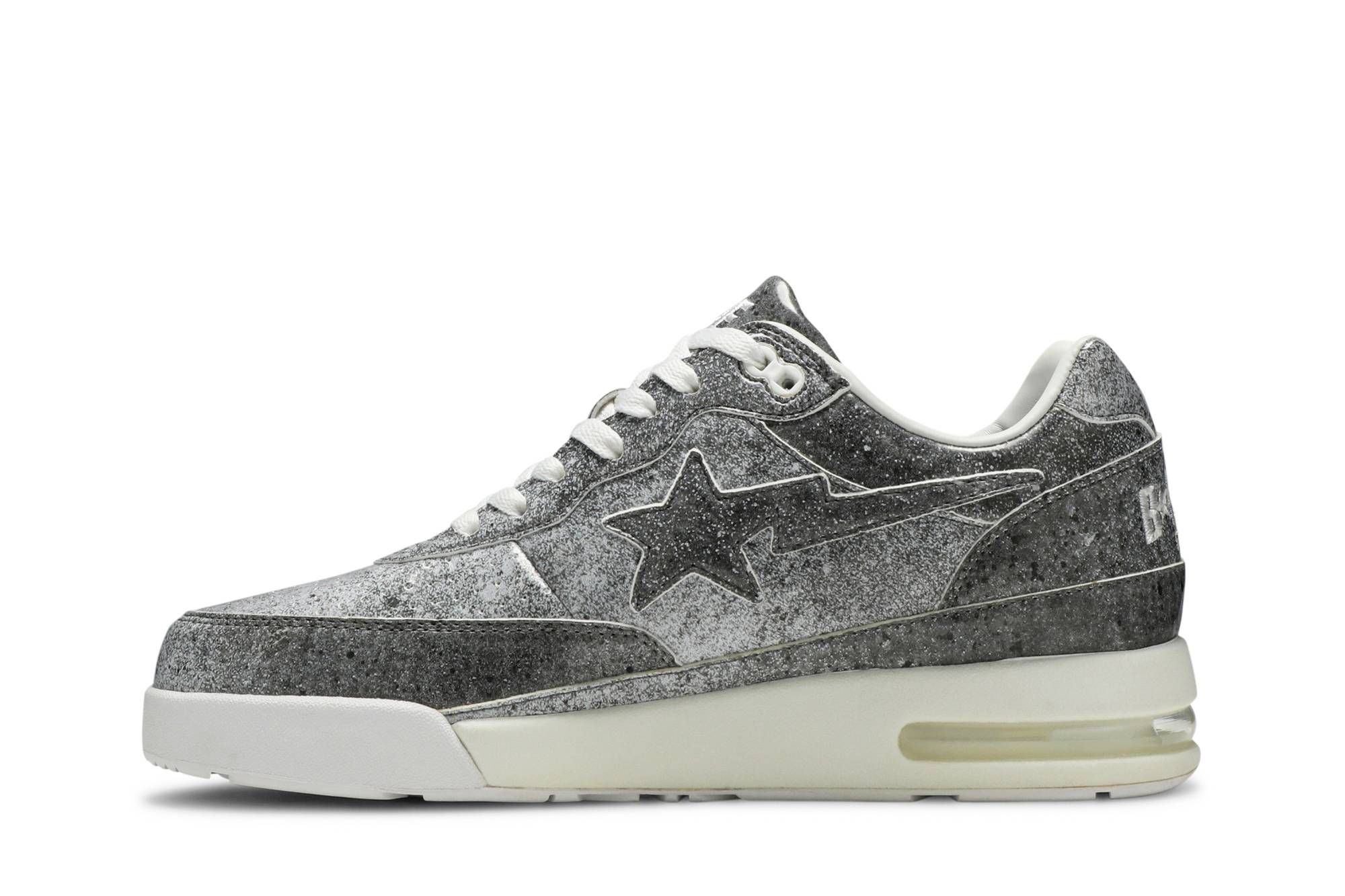 STAMPD BAPE Roadsta 'Black Silver' 圖 3