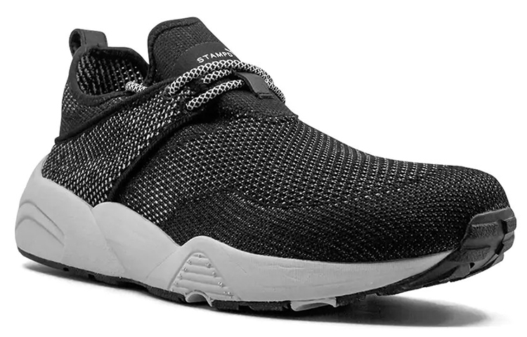 Order Stampd x Puma Trinomic Woven 'Hitam' Sneakers 362744-03