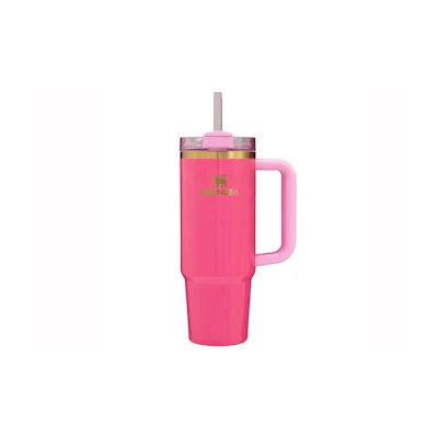 Stanley Flowstate Quencher 30oz Tumbler Pink Parade