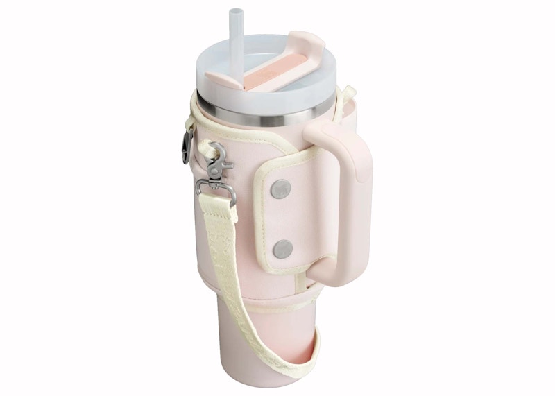 Lookbook Stanley The All Day Quencher 40oz Carry-All Rose Quartz (Kuarsa Merah)