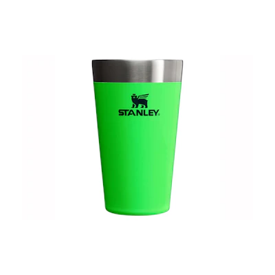 Stanley The Neon Collection Adventure Stacking Beer 16oz Pint Neon Green