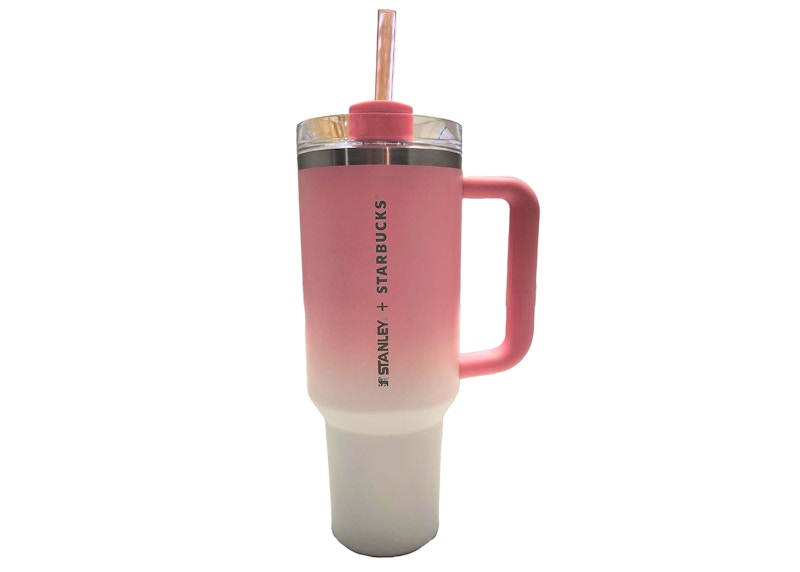 Stanley x Starbucks Philippines Exclusive Flowstate Quencher 40oz Tumbler Sweet Pink