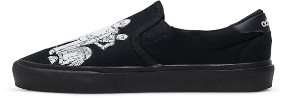 星戰系列 x adidas 庭網輕便 休閒 防滑耐磨 低筒 滑板鞋 共款 黑色 Lookbook 星戰系列 x adidas 庭網輕便 休閒 防滑耐磨 低筒 滑板鞋 共款 黑色