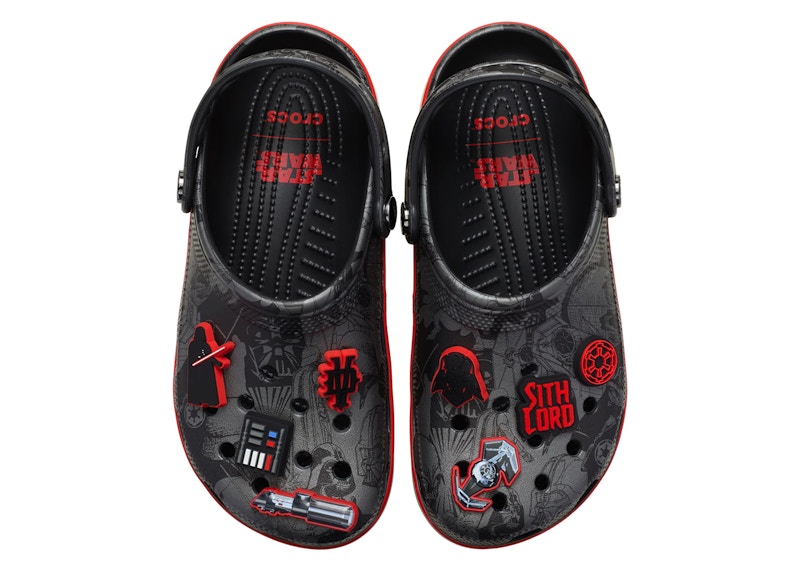 Order 星球大战 x Crocs 黑暗面经典洞洞鞋 211508-90H