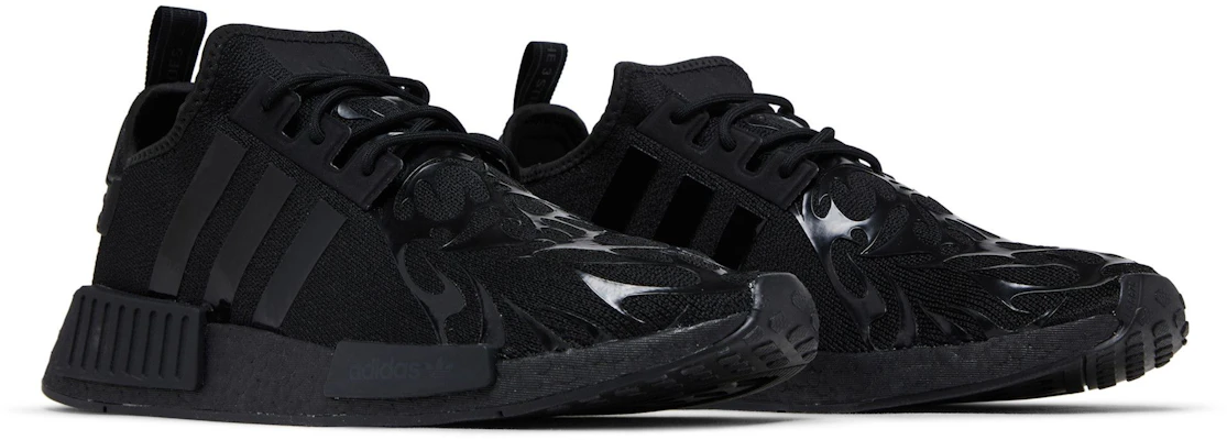 Star Wars x Nanzuka x adidas NMD_R1 'Darth Vader' Lelaki IE6000 1