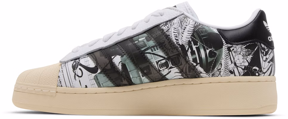 Star Wars x Nanzuka x adidas Superstar XLG 'R2-D2 dan C-3PO' IF9249 Lookbook Star Wars x Nanzuka x adidas Superstar XLG 'R2-D2 dan C-3PO' IF9249