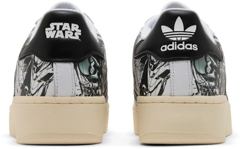 Star Wars x Nanzuka x adidas Superstar XLG 'R2-D2 dan C-3PO' IF9249 Details for Star Wars x Nanzuka x adidas Superstar XLG 'R2-D2 dan C-3PO' IF9249