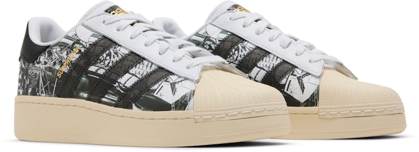 Star Wars x Nanzuka x adidas Superstar XLG 'R2-D2 dan C-3PO' IF9249 Cheap Star Wars x Nanzuka x adidas Superstar XLG 'R2-D2 dan C-3PO' IF9249