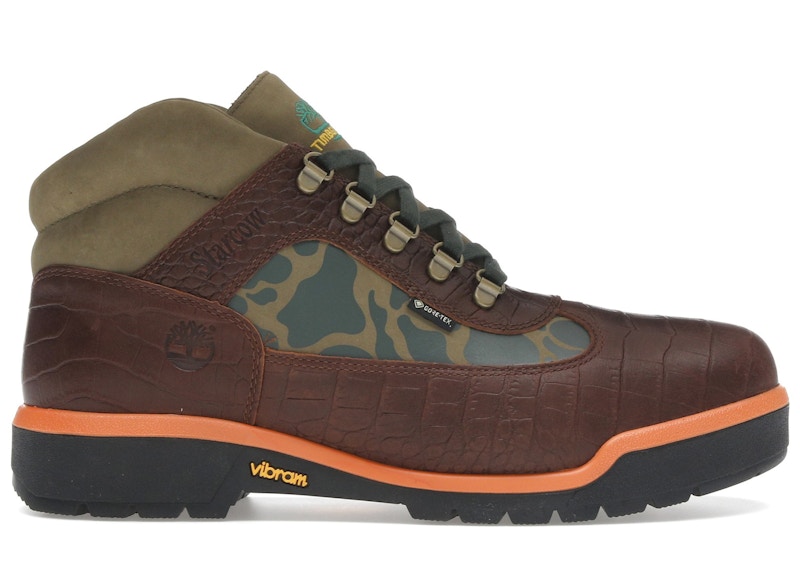 Starcow x Timberland Field Boot Waterproof 'Brown Croc' TB0A2NRWA5C