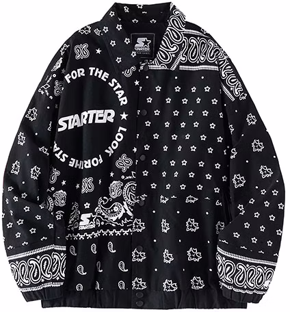 starter-2023-spring-paisley-pattern-casual-loose-jacket-unisex-stg-3-c1014-m-bk-01