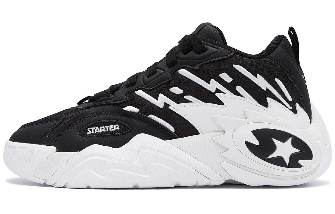 STARTER 'Black and White Blast Pattern Chunky'