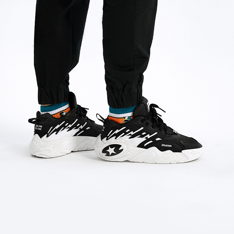 STARTER 'Black and White Blast Pattern Chunky' 圖 8