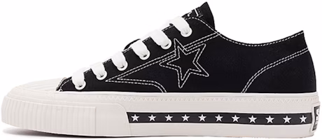STARTER 'Embroidered Stars Retro American Street Low-Top Canvas - Black' STG2S6010M-BK01 STARTER 'Embroidered Stars Retro American Street Low-Top Canvas - Black' STG2S6010M-BK01