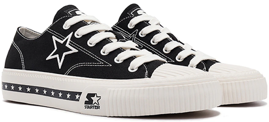 STARTER Sepatu Kanvas Renda Bintang Retro Street Amerika - Hitam STG2S6010M-BK01 Lookbook STARTER Sepatu Kanvas Renda Bintang Retro Street Amerika - Hitam STG2S6010M-BK01