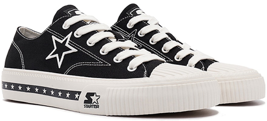 STARTER Sepatu Kanvas Renda Bintang Retro Street Amerika - Hitam STG2S6010M-BK01 Lookbook STARTER Sepatu Kanvas Renda Bintang Retro Street Amerika - Hitam STG2S6010M-BK01