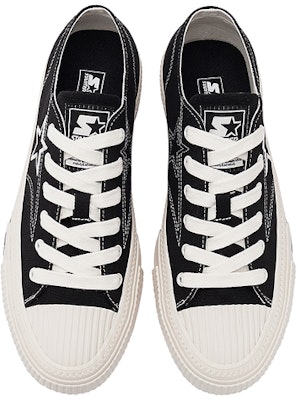 STARTER Sepatu Kanvas Renda Bintang Retro Street Amerika - Hitam STG2S6010M-BK01 Shop STARTER Sepatu Kanvas Renda Bintang Retro Street Amerika - Hitam STG2S6010M-BK01