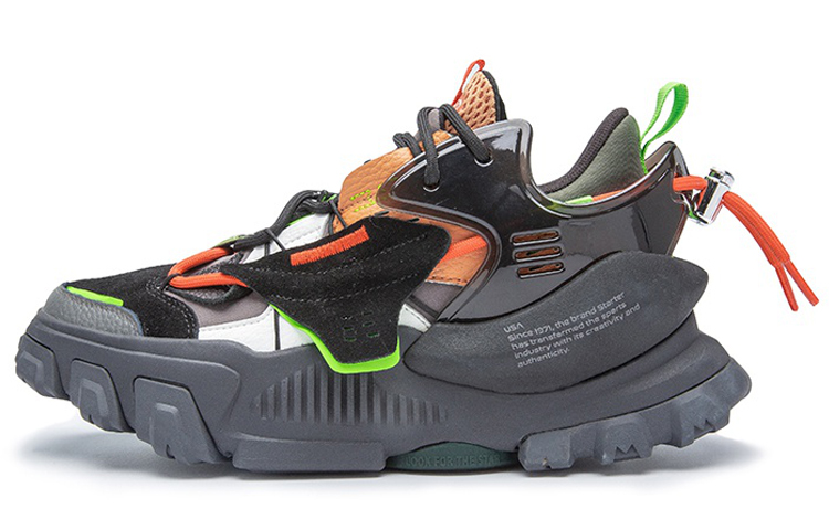 STARTER 'Mech Future Deconstructed Retro Dad Shoe - Black'